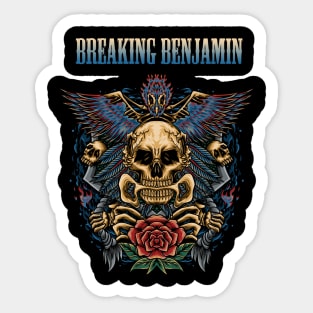 BREAKING BENJAMIN BAND Sticker